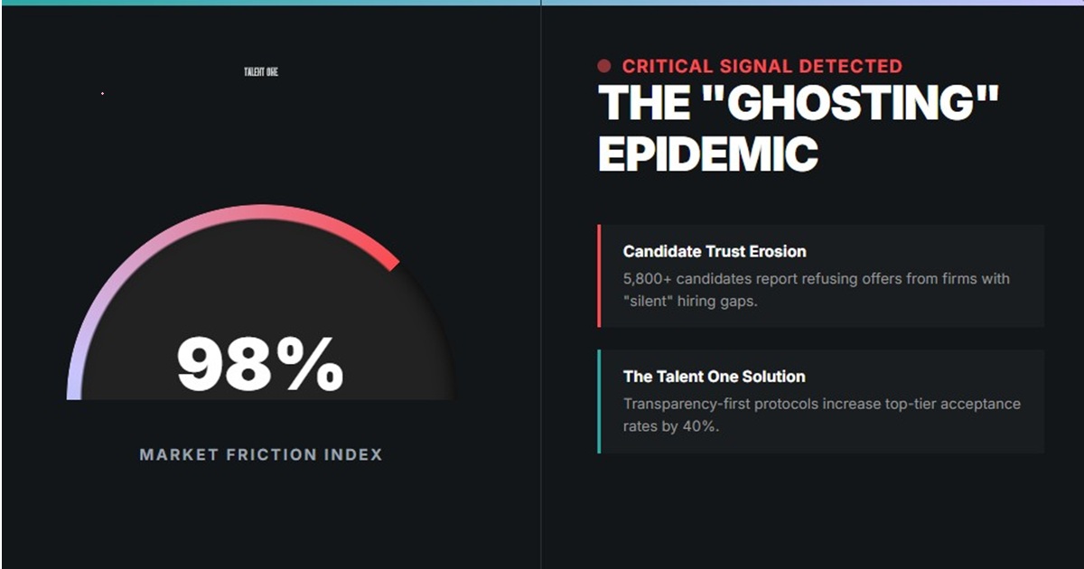 Talent One Ghosting Report 2026 Trend Analysis